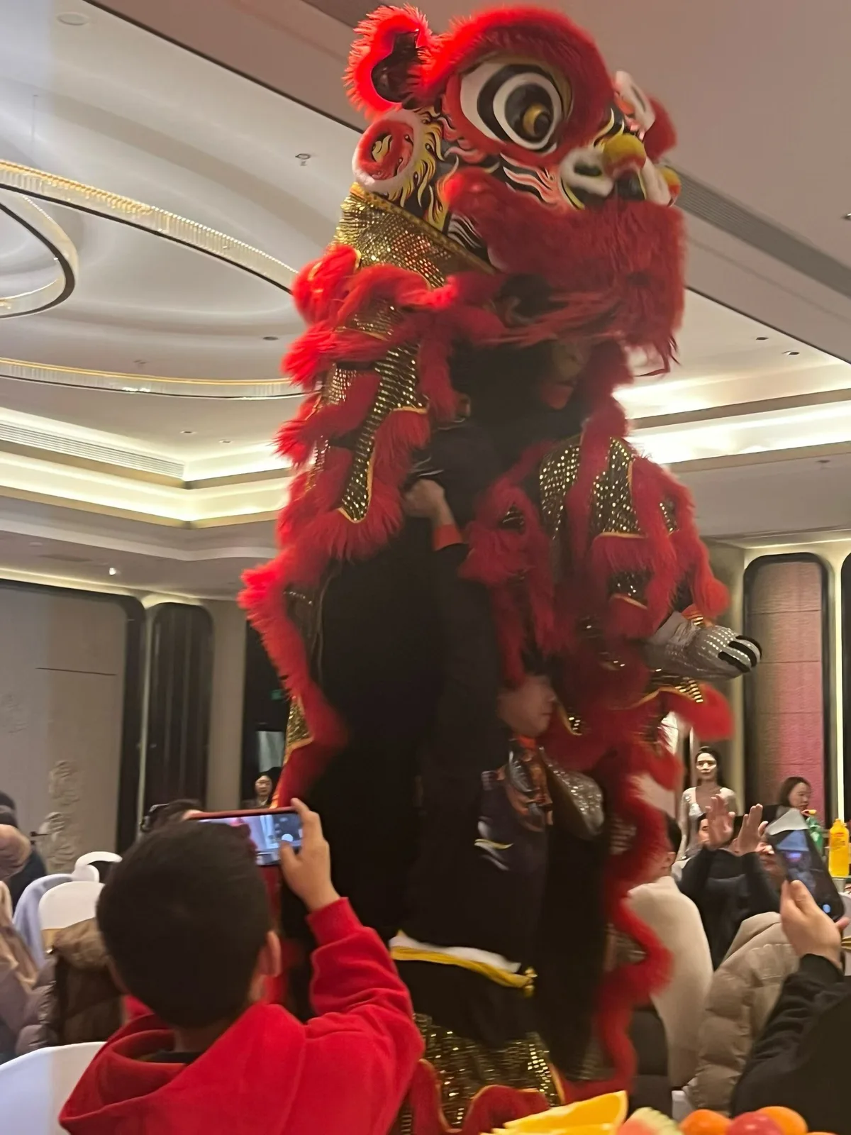 品质推介会现场醒狮交流活动
