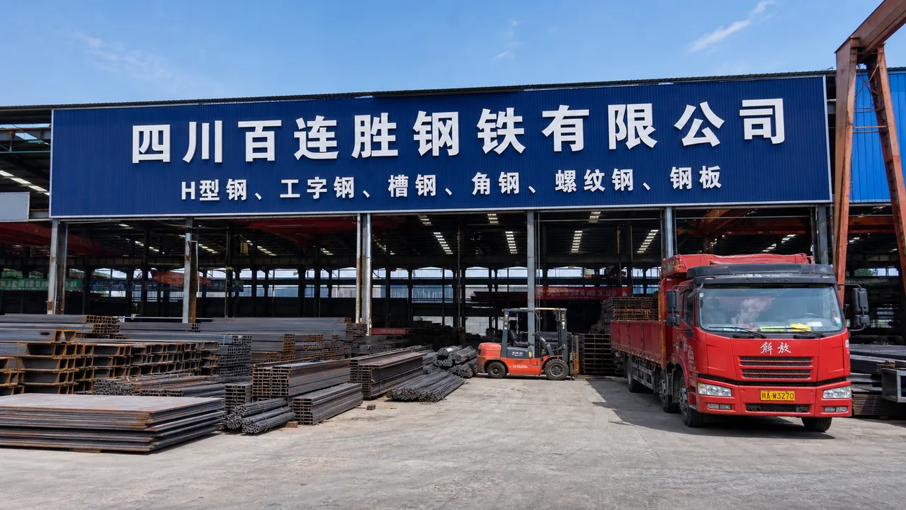 四川百连胜钢铁有限公司AI门头图