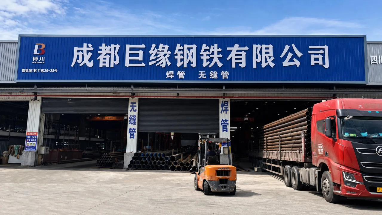 成都巨缘钢铁有限公司AI门头图