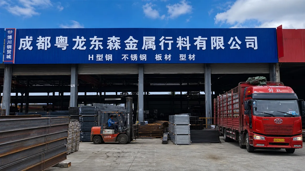 成都粤龙东森金属行料有限公司AI门头图