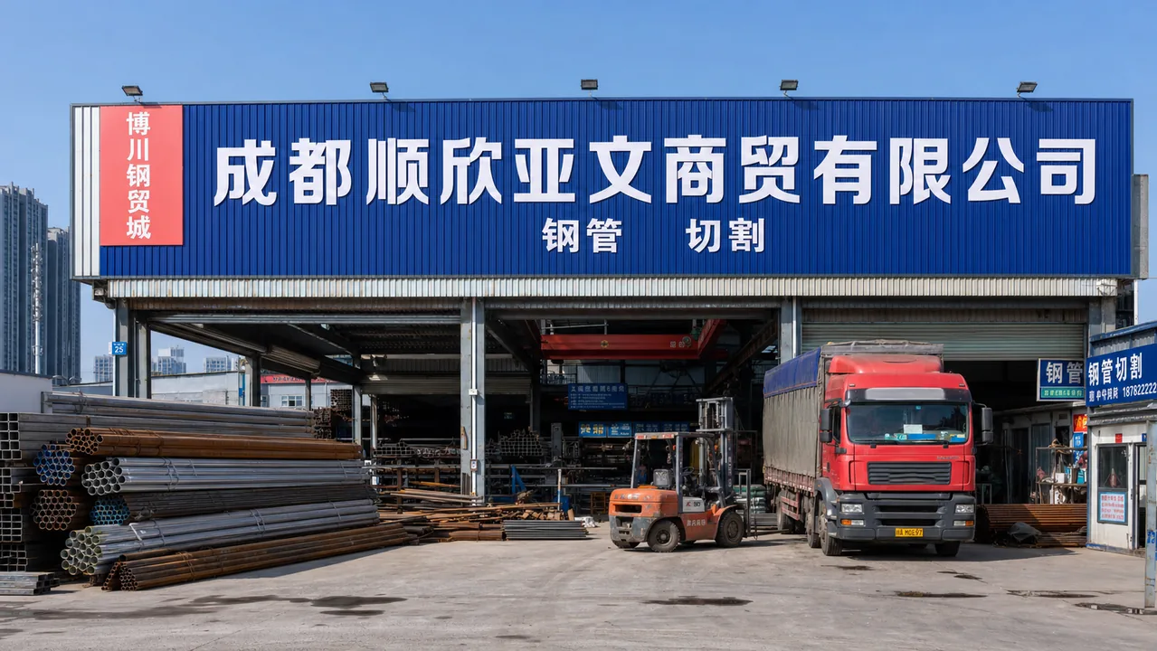 成都顺欣亚文商贸有限公司AI门头图