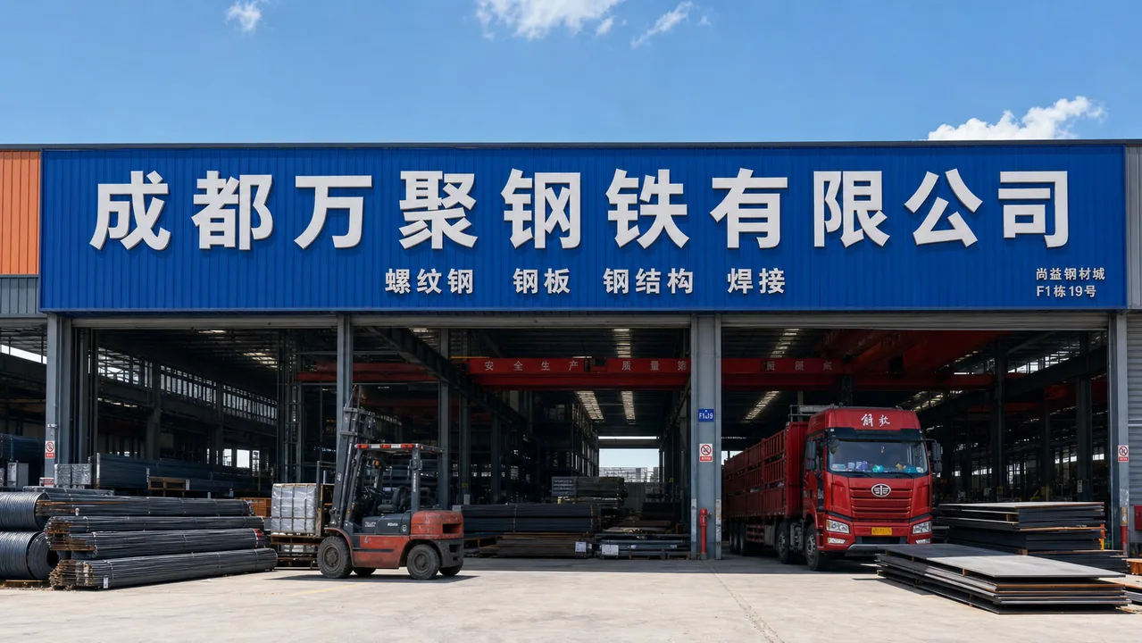 成都万聚钢铁有限公司AI门头图