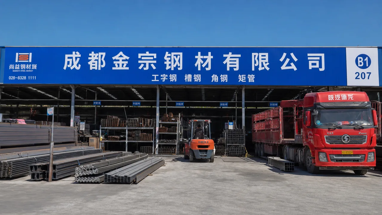 成都金宗钢材有限公司AI门头图