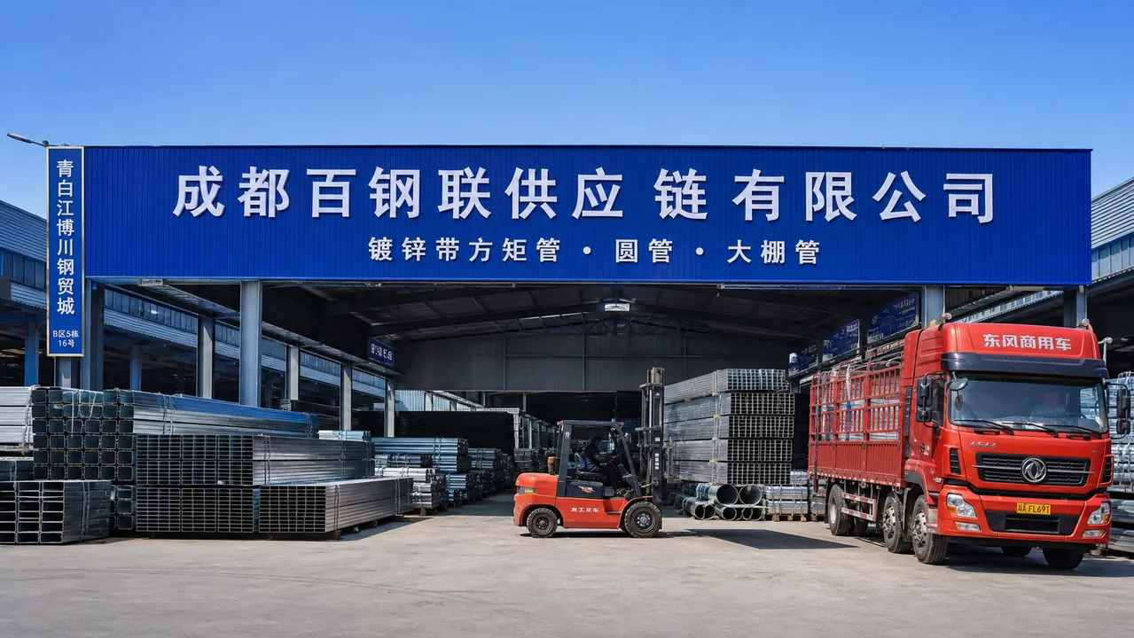 成都百钢联供应链有限公司AI门头图