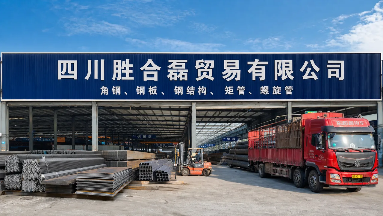 四川胜合磊贸易有限公司AI辅助门头示意图