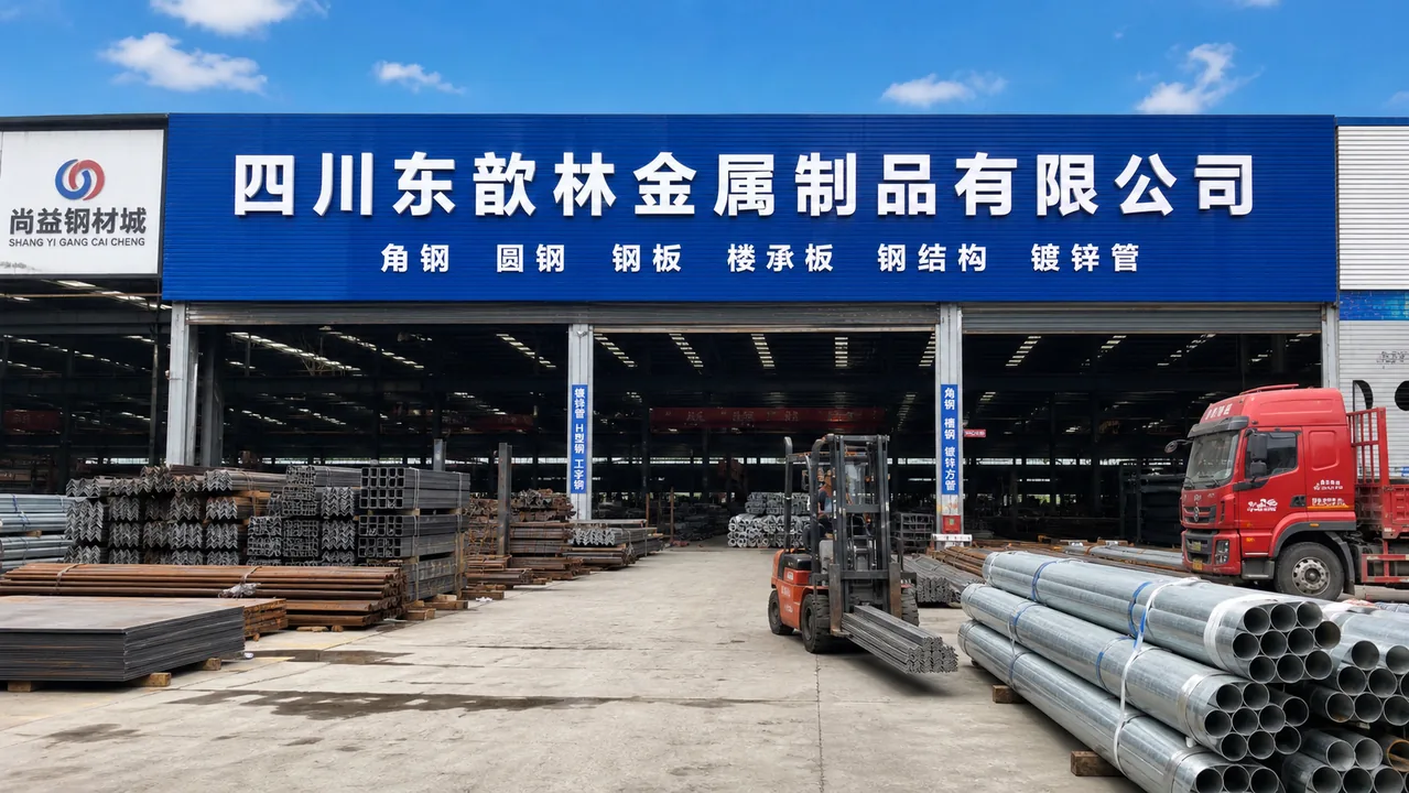 四川东歆林金属制品有限公司AI辅助门头示意图