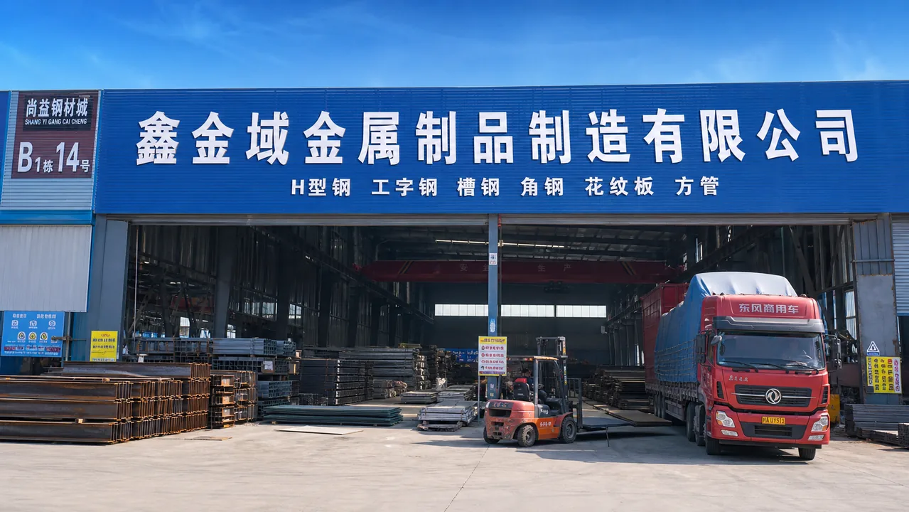 鑫金域金属制品制造有限公司AI辅助门头示意图