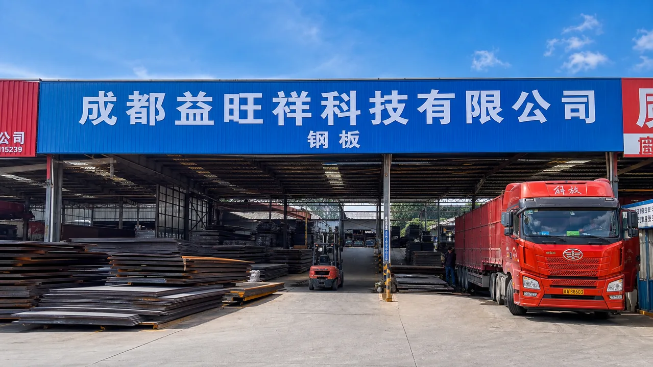 成都益旺祥科技有限公司AI辅助门头示意图