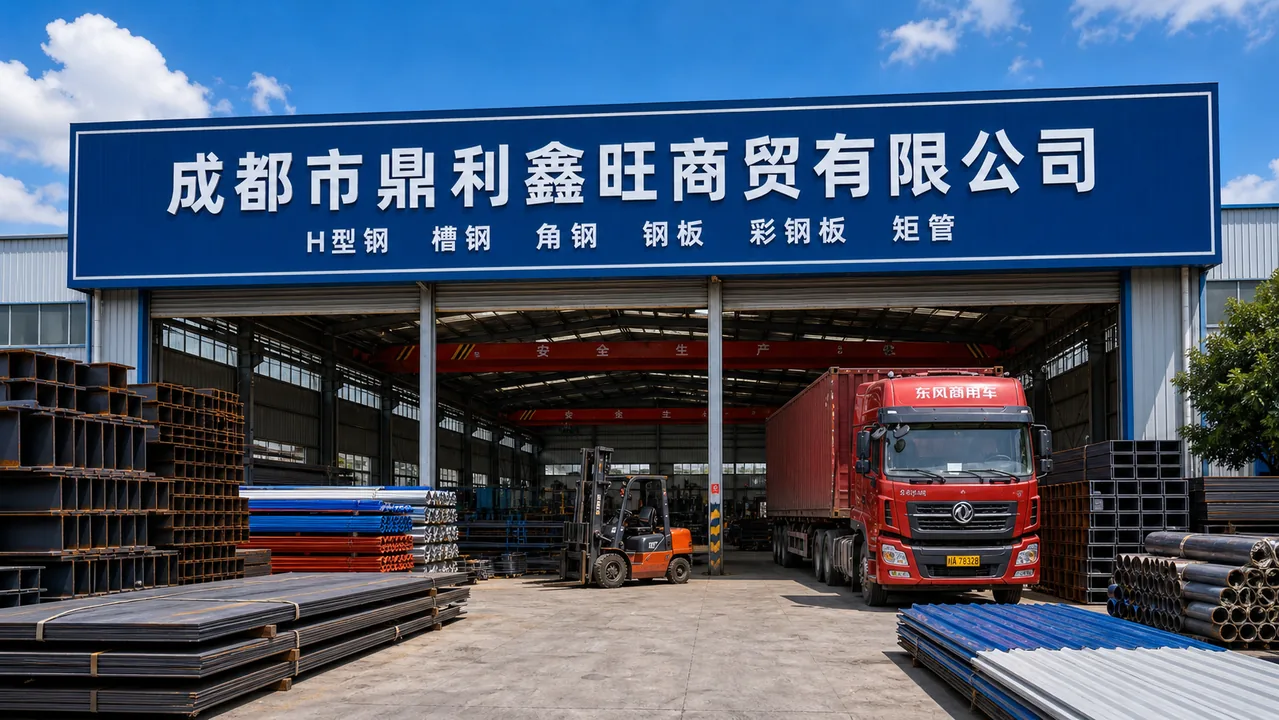 成都市鼎利鑫旺商贸有限公司AI辅助门头示意图