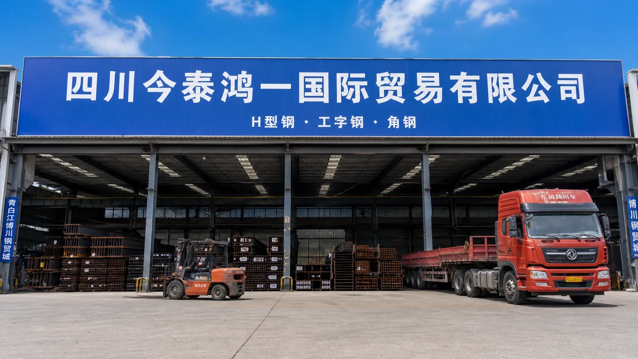 四川今泰鸿一国际贸易有限公司AI辅助门头示意图
